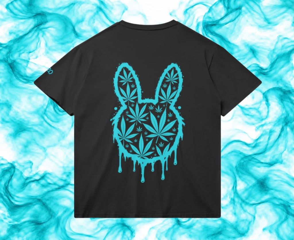 SKUNKBUNNIZ GANJA HEAD BLACK T-SHIRT