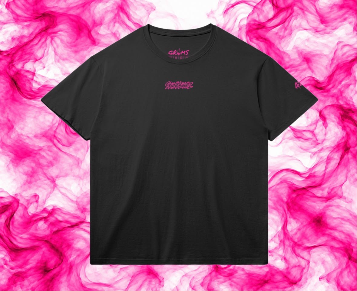 SKUNKBUNNIZ GANJA HEAD BLACK T-SHIRT
