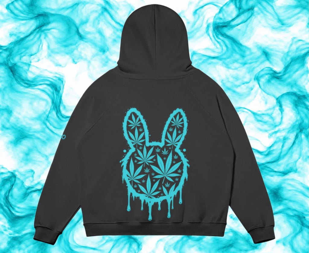 Ganja Head Skunkbunniz Black Hoodie