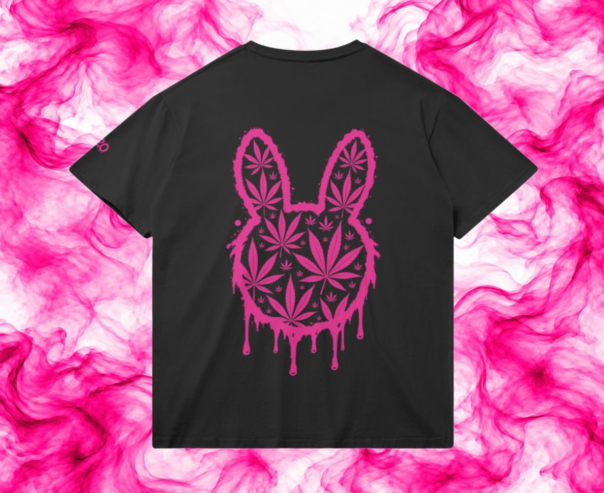 SKUNKBUNNIZ GANJA HEAD BLACK T-SHIRT
