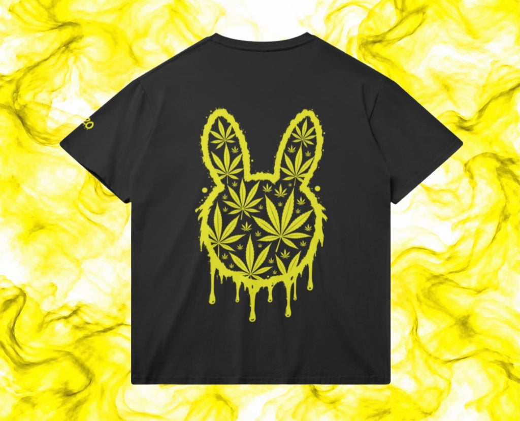 SKUNKBUNNIZ GANJA HEAD BLACK T-SHIRT